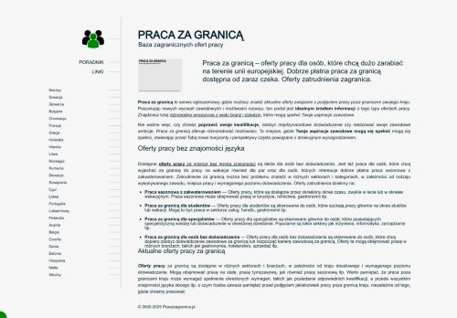 Oferty pracy za granicą, co warto wiedzieć Oferty pracy za granicą, co warto wiedzieć